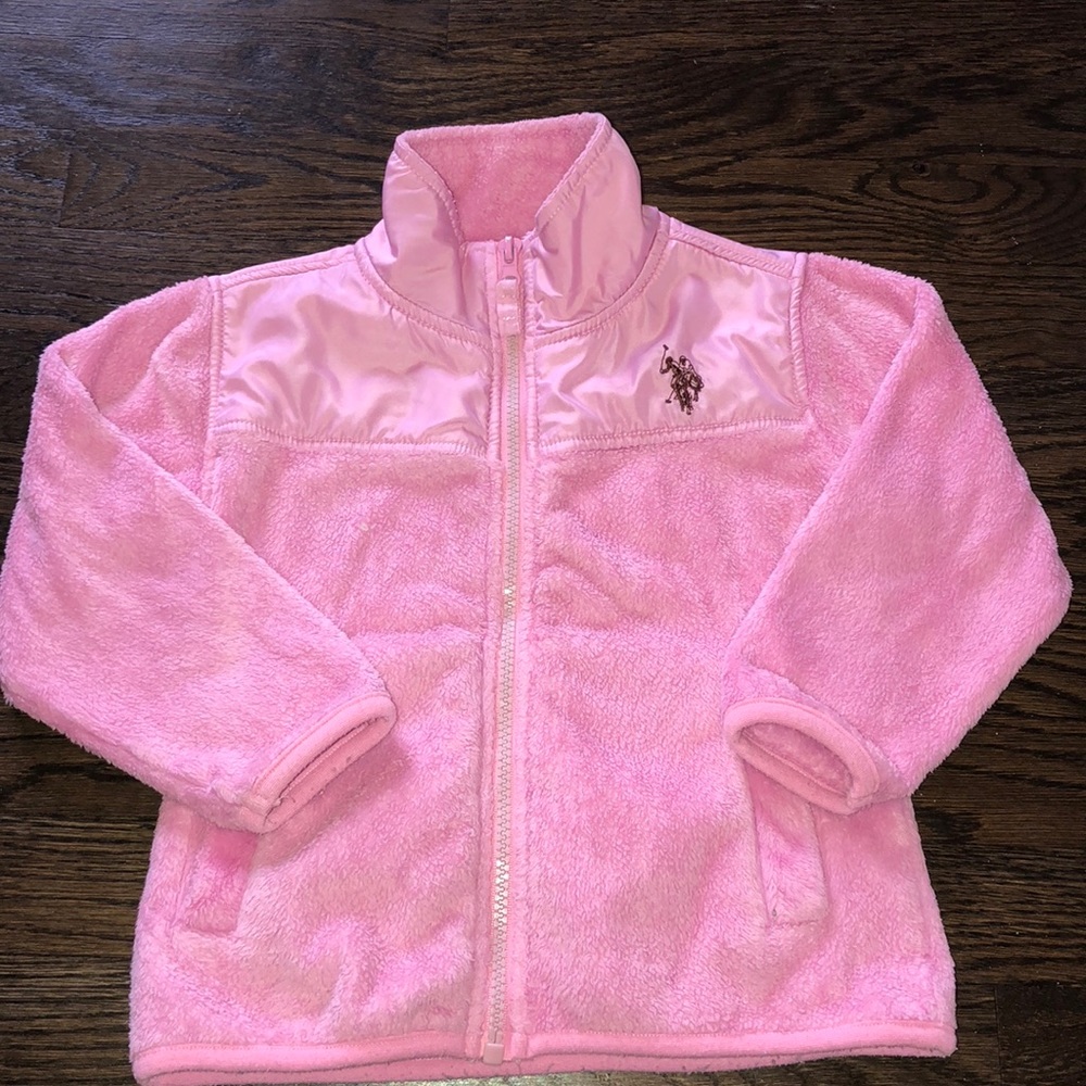 🍎Cute Pink Fleece Jacket🍎Girls 2T